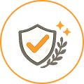 Compliance verification icon