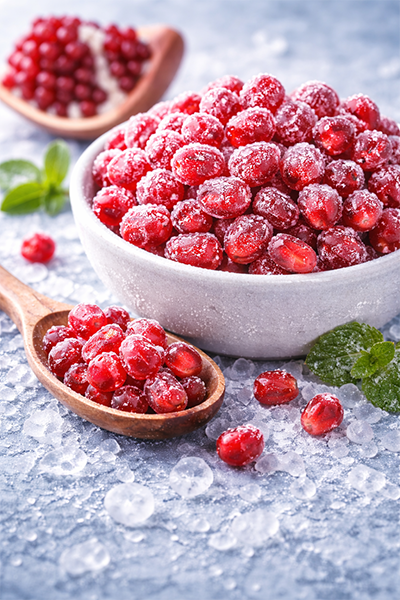 Frozen Pomegranate